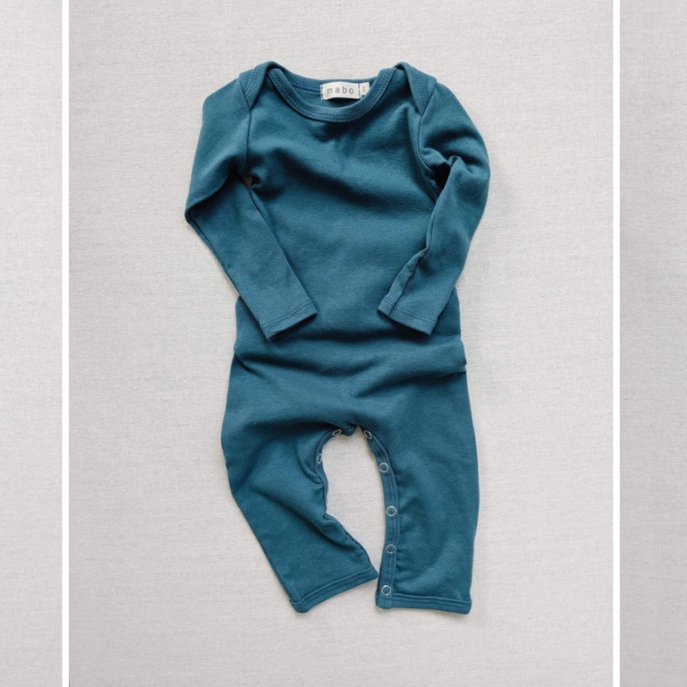 NWOT MABO Organic Cotton Long John - Size 12m